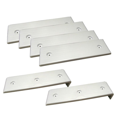 Ironwood Pacific Outdoors E-Z Slide Kit #2 - 4 White Pads(3&quot;W x 10&quot;L) w-2 BunkEnders