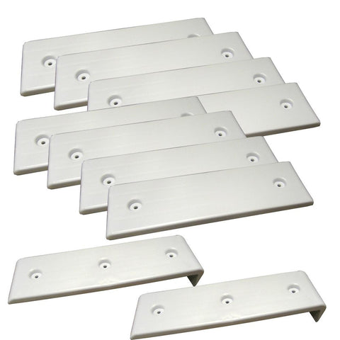 Ironwood Pacific Outdoors E-Z Slide Kit #3 - 8 White Pads(3&quot;W x 10&quot;L) w-2 BunkEnders