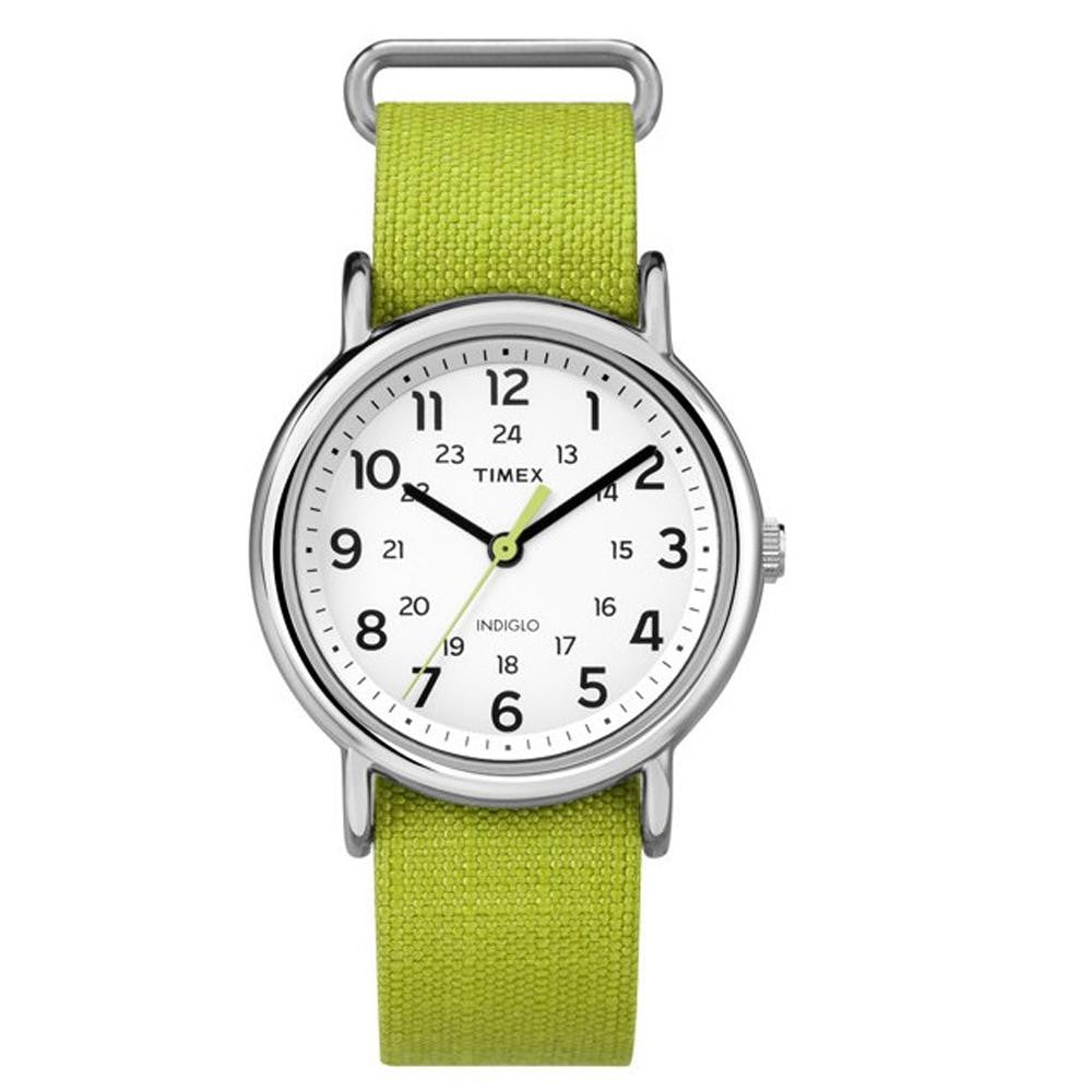 Timex Weekender Rip-Stop Watch - Cordura Lime