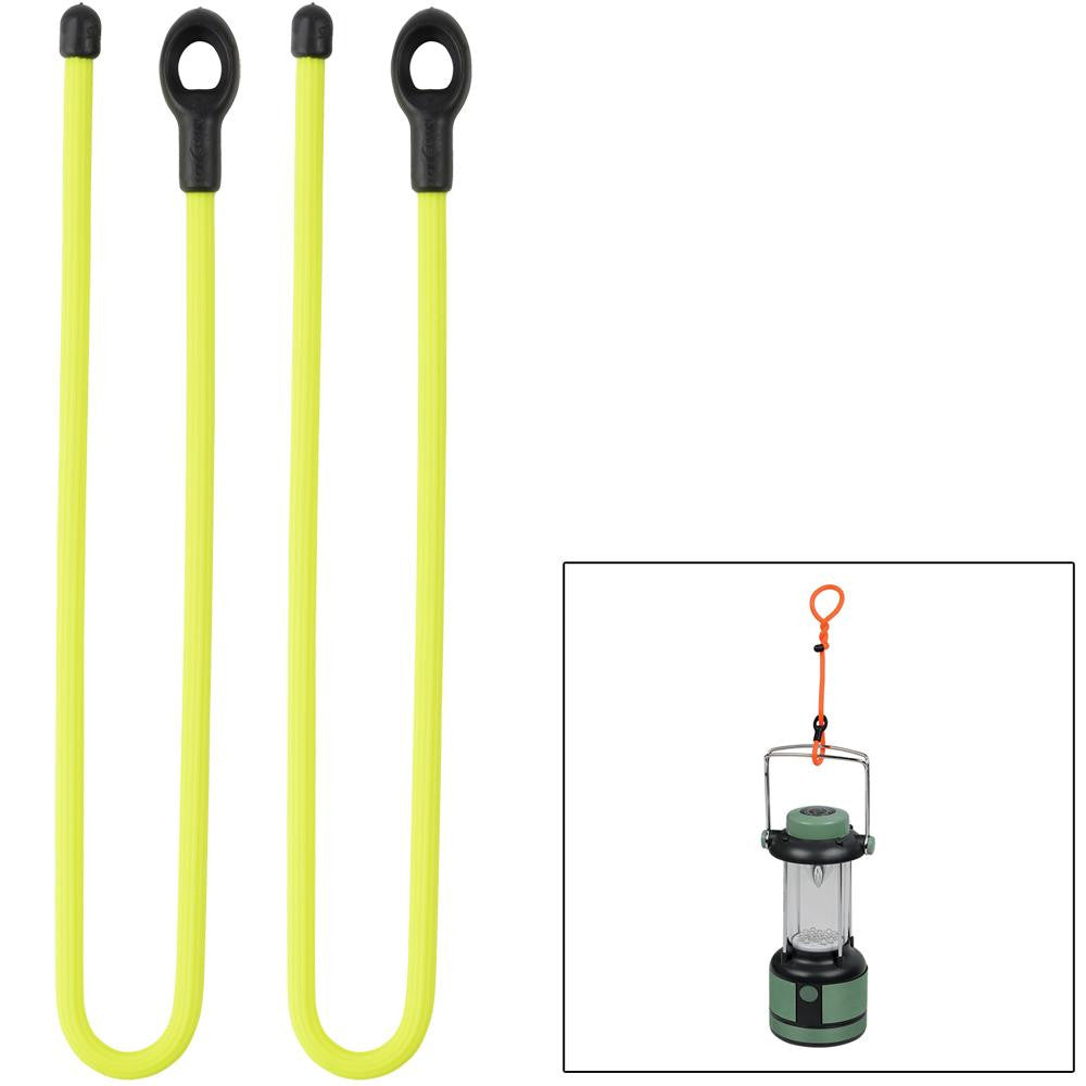 Nite Ize Gear Tie 12&quot; Loopable Twist Tie - Neon Yellow 2 Pack