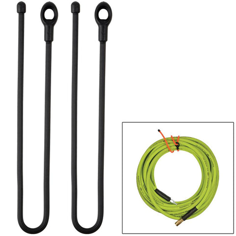 Nite Ize Gear Tie 24&quot; Loopable Twist Tie - Black 2 Pack