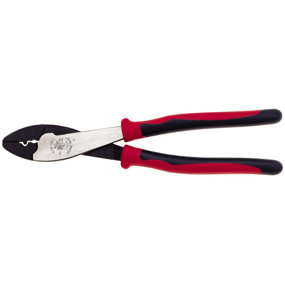 Klein Tools Journeyman Crimping-Cutting Tool - Non-Insulated-Insulated Terminals