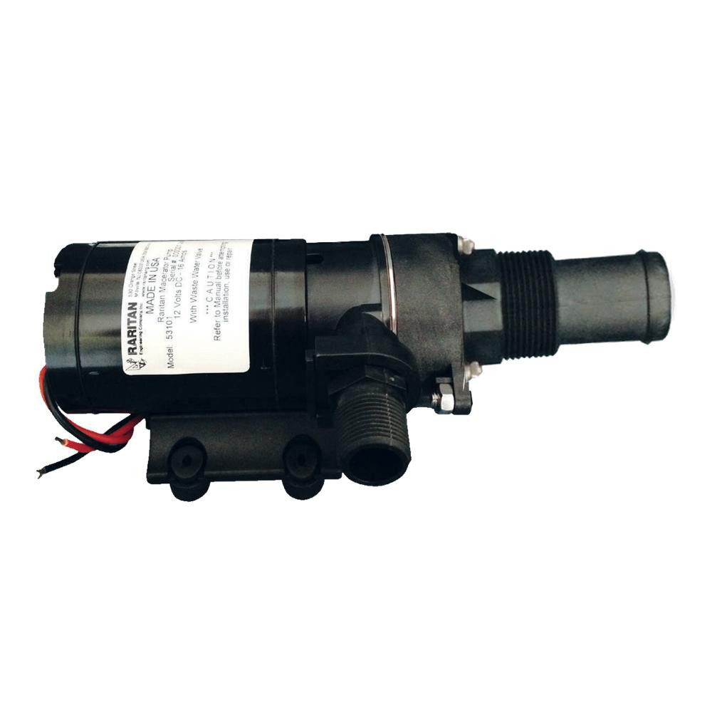 Raritan Macerator Pump - 12VDC w-Barb Adapter