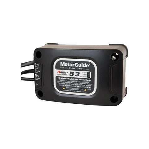 MotorGuide 5-3 8 Amp Dual Bank Battery Charger