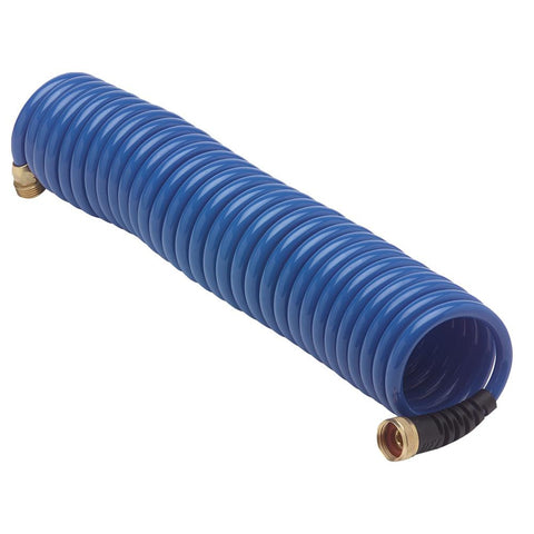 HoseCoil Blue Hose w-Flex Relief - 25'