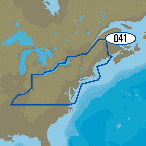 C-MAP MAX-N+ NA-Y041 - US Northeast Lakes