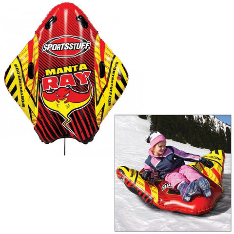 Sportsstuff Manta Ray Inflatable Snow Sled