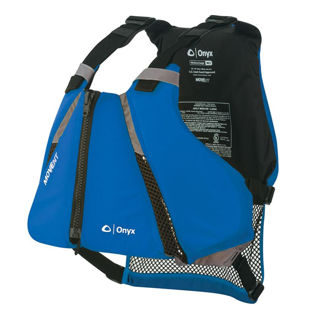 Onyx MoveVent Curve Paddle Sports Life Vest - XS-S - Blue