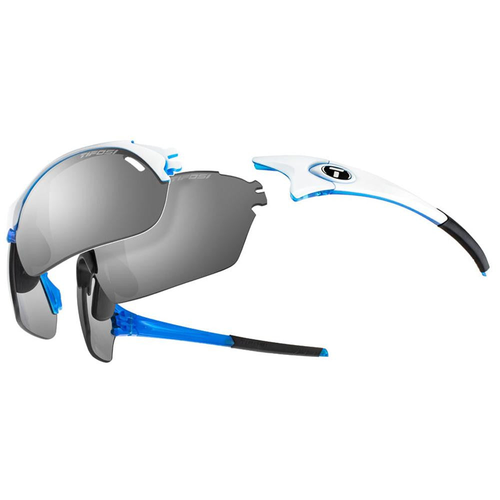 Tifosi Launch H.S. AC Red&trade;-Clear-Smoke Lens Sunglasses - SkyCloud