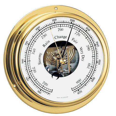 BARIGO Viking Series Ship's Barometer - Brass Housing - 5&quot; Dial