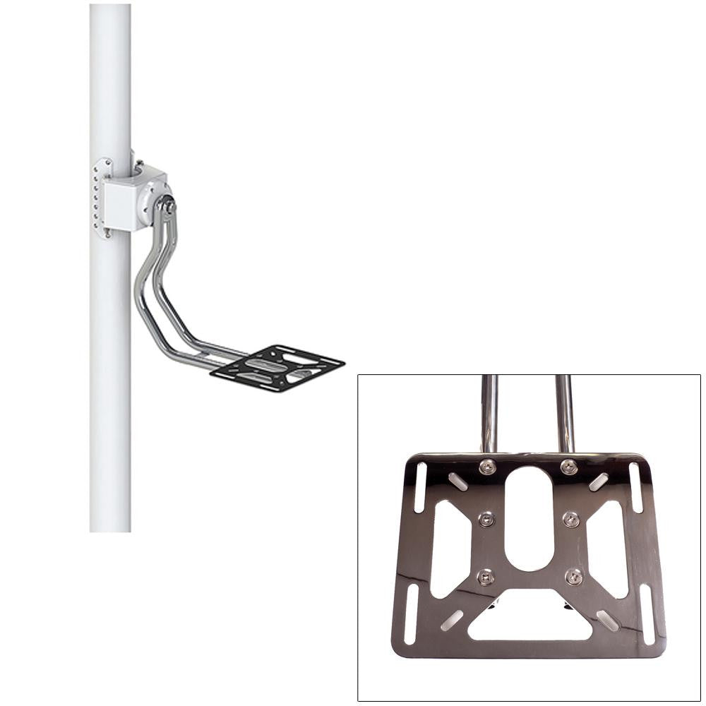 Seaview Self Leveling Mast Mount Kit f-Mast 3-5-8&quot; or Larger & All 18&quot; Closed Dome Radars