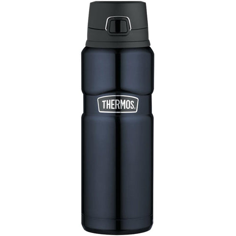 Thermos Stainless King&trade; Stainless Steel, Vacuum Insulated Drink Bottle - Midnight Blue - 24 oz.