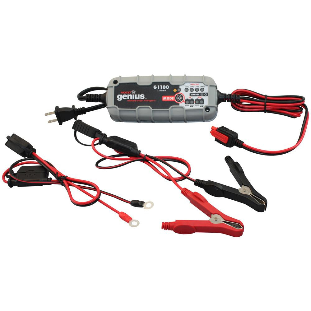 NOCO Genius G1100 6V-12V 1100mA Battery Charger