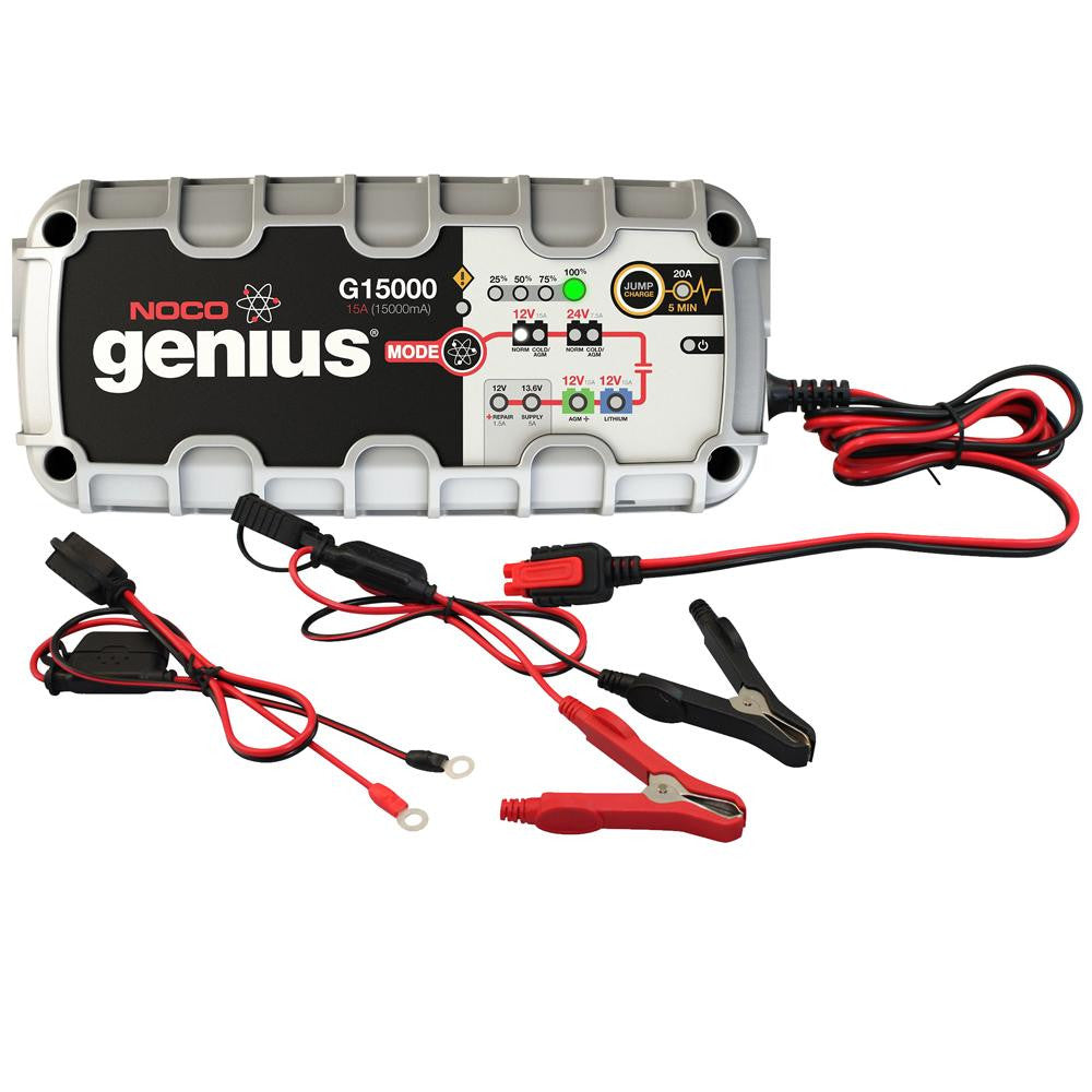 NOCO Genius G15000 12V-24V 15000mA Battery Charger