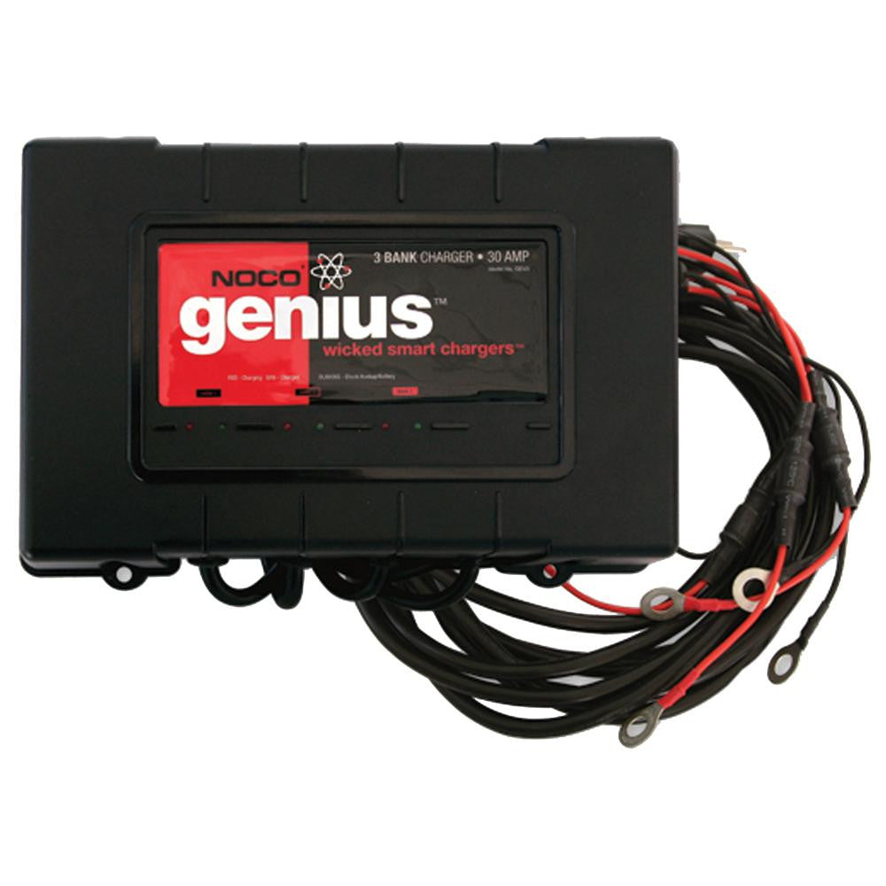 NOCO Genius GEN3 30A Onboard Battery Charger - 3 Bank