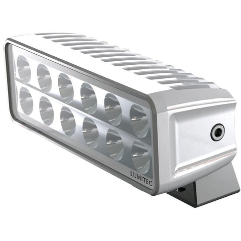 Lumitec Maxillumeh60 - Trunnion Mount Flood Light - White Dimming - White Housing