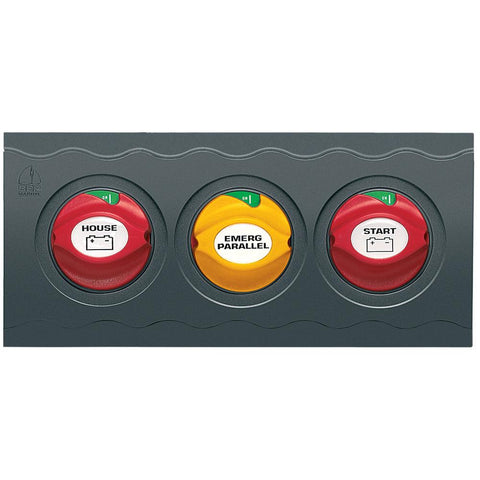 BEP Contour Connect 3 Battery Switch Panel w-3 Disconnects