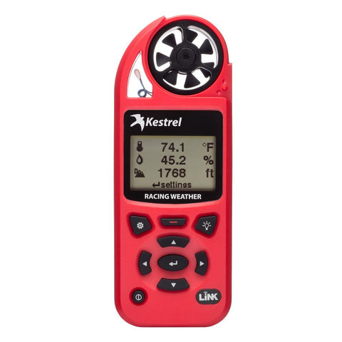 Kestrel 5100 Racing Weather Meter w-Link Connectivity - Red