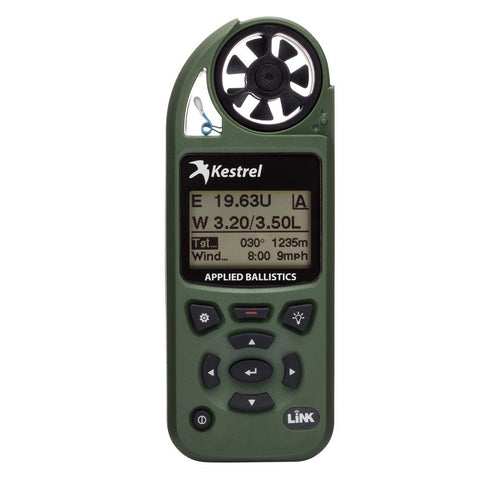 Kestrel 5700AB Elite Weather Meter w-Applied Ballistics + LInk - Olive