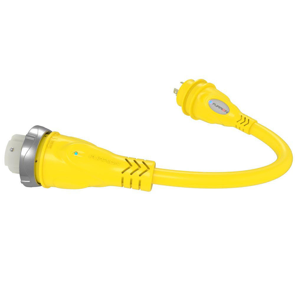 Furrion Pigtail Adapter 50A 125V (F) To 30A (M) W-LED