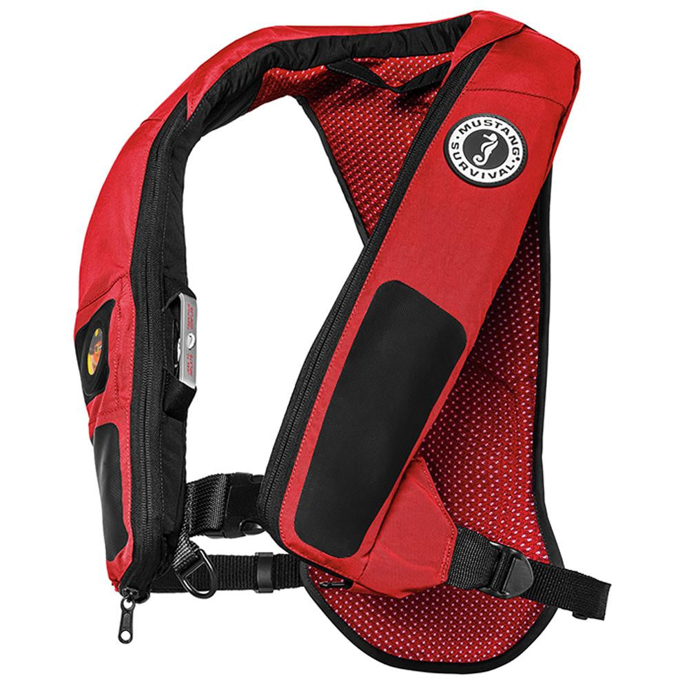 Mustang Elite 38 Inflatable PFD Automatic HIT Inflator - Red