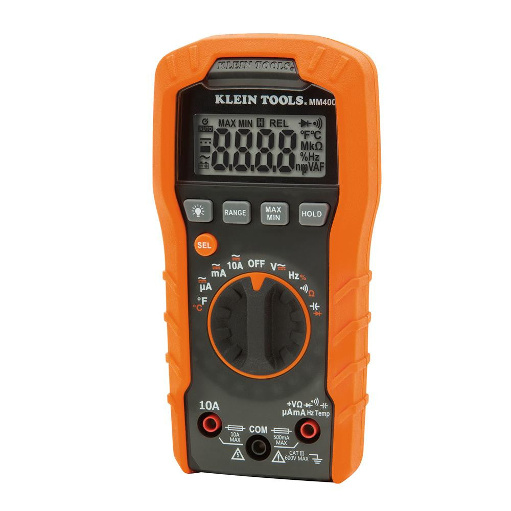 Klein Tools Digital Multimeter - Auto-Ranging - 600V