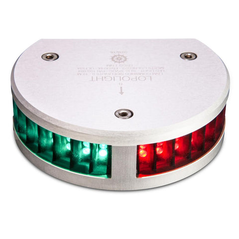Lopolight Combined SideLights - 1nm f-Vessels up to 39'(12M) - Half Circle Housing - Horizontal Mounting