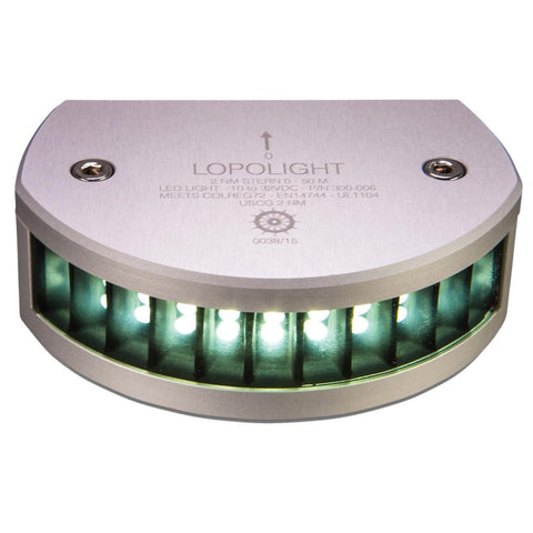 Lopolight Stern Light - 2nm f-Vessels up to 164'(50M) - Half Circle Housing - Vertical Mounting