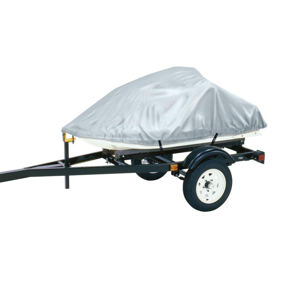 Dallas Manufacturing Co. Polyester Personal Watercraft Cover A, Fits 2 Seater Model Up To 113&quot;L x 48&quot;W x 42&quot;H - Silver