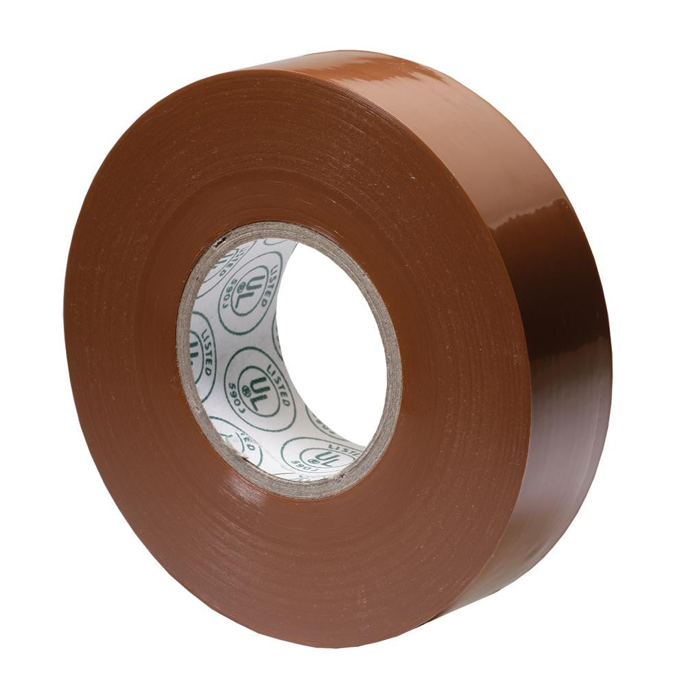 Ancor Premium Electrical Tape - 3-4&quot; x 66' - Brown