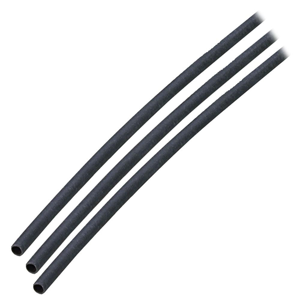 Ancor Adhesive Lined Heat Shrink Tubing (ALT) - 1-8&quot; x 3&quot; - 3-Pack - Black