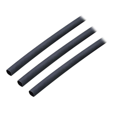 Ancor Adhesive Lined Heat Shrink Tubing (ALT) - 3-16&quot; x 3&quot; - 3-Pack - Black