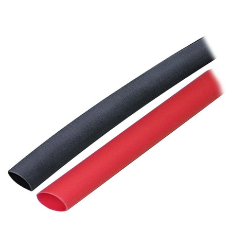 Ancor Adhesive Lined Heat Shrink Tubing (ALT) - 3-8&quot; x 3&quot; - 2-Pack - Black-Red