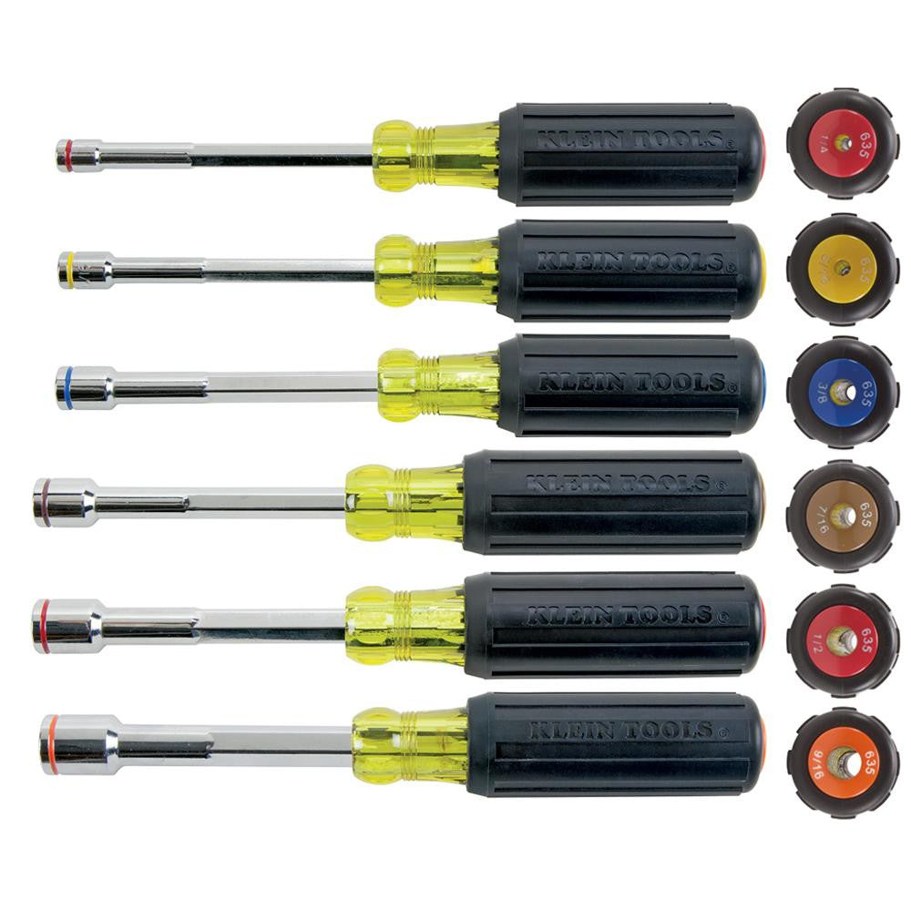 Klein Tools 6-Piece Heavy-Duty Nut Driver Set