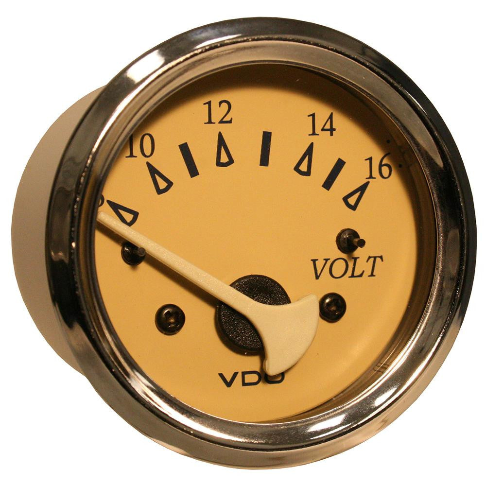 VDO Allentare Teak Voltmeter - 8-16V