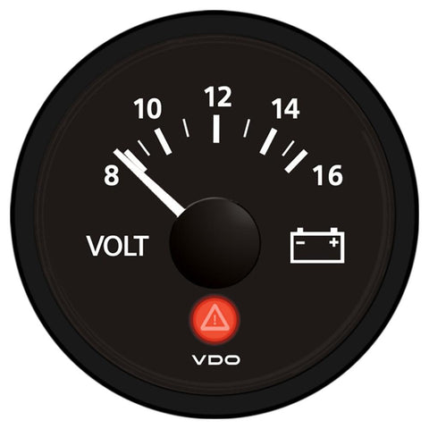 VDO Viewline Onyx 12V Voltmeter