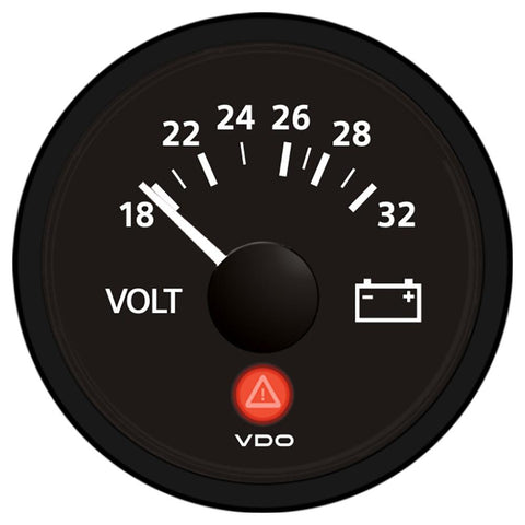 VDO Viewline Onyx 24V Voltmeter