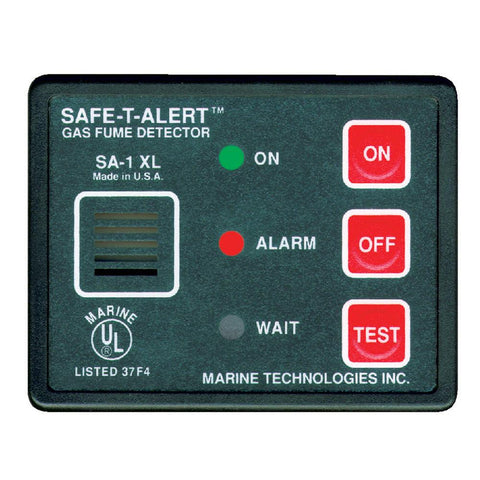 Safe-T-Alert Gas Vapor Fume Alarm - Surface Mount - Black