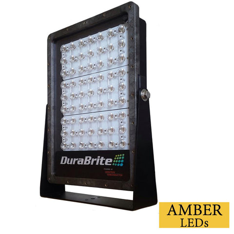 DuraBrite SLM Spot Light - Black Housing-Amber LEDs - 300W - 100-300VAC - 35,000 Lumens