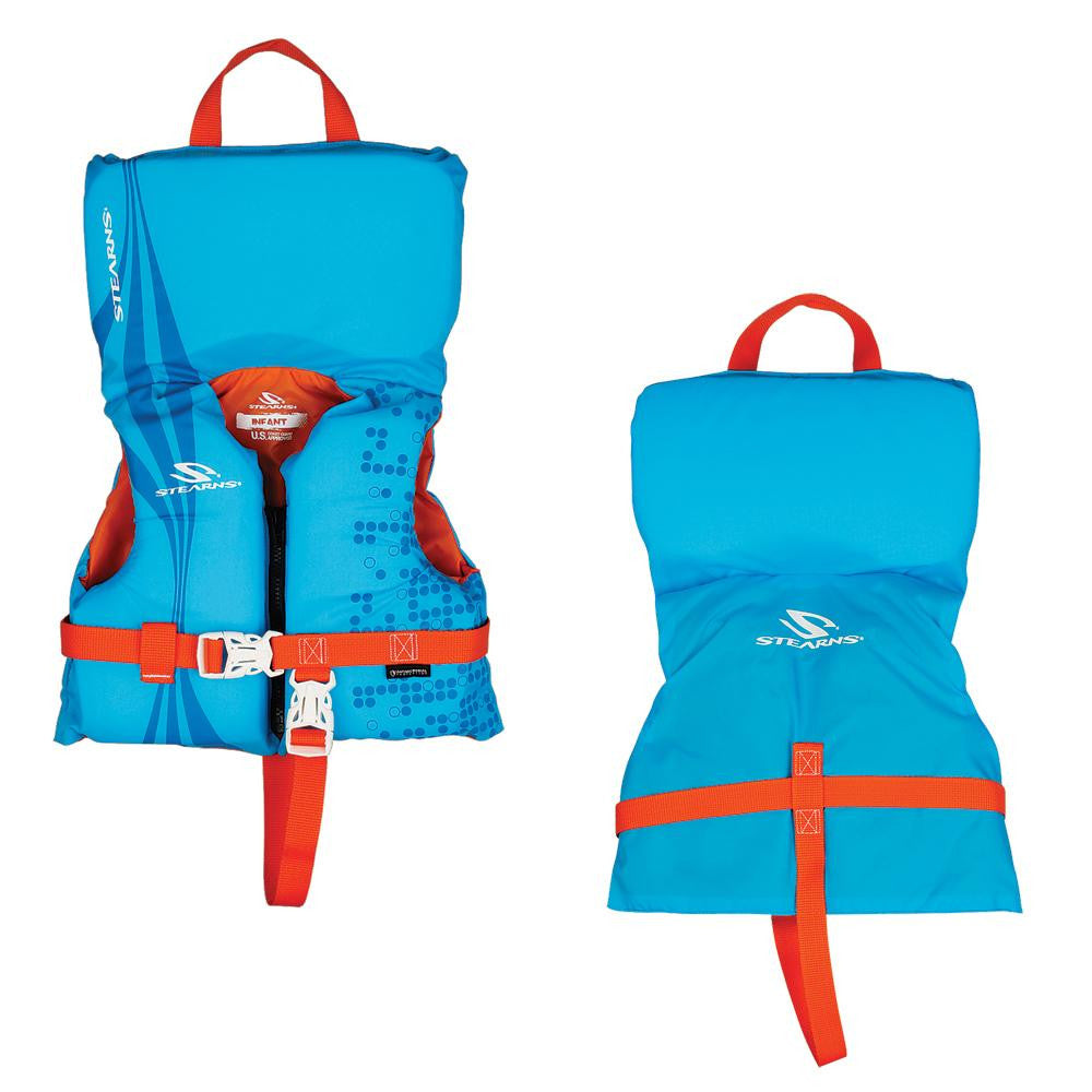 Stearns Infant Antimicrobial Life Jacket - Up to 30lbs - Blue