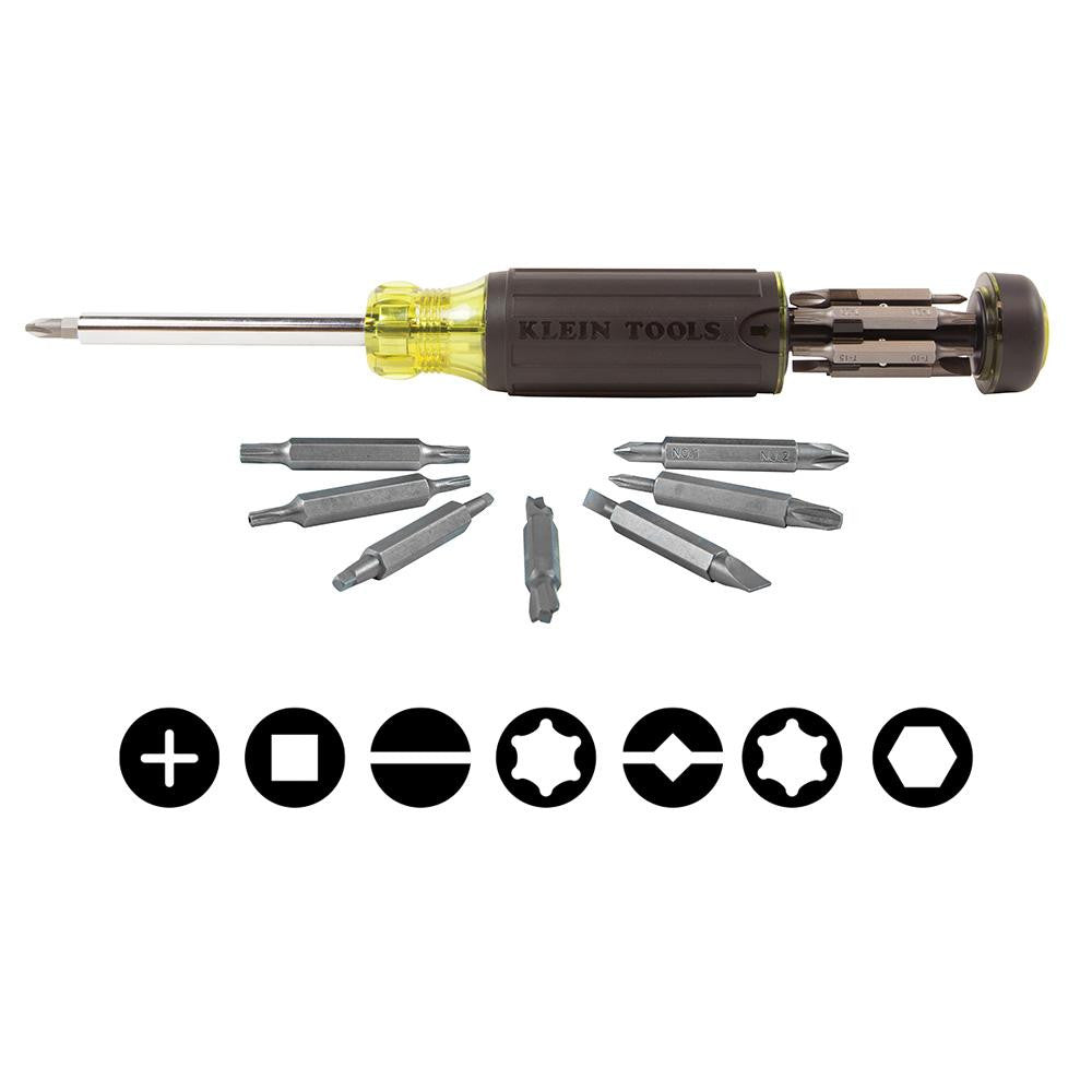 Klein Tools 15-in-1 Multi-Bit Screwdriver