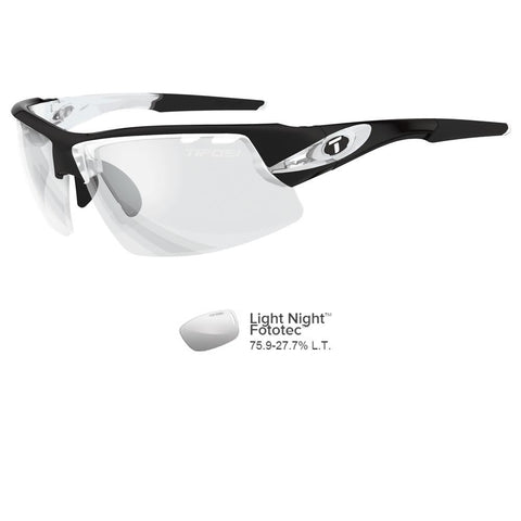 Tifosi Crit Fototec&trade; Crystal Black Sunglasses - Light Night&trade; Fototec&trade;