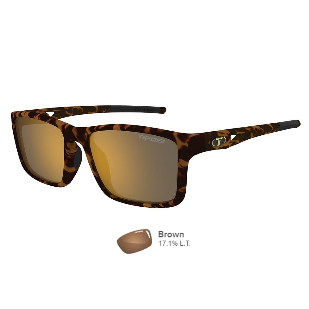 Tifosi Marzen Matte Tortoise Swivelink Sunglasses - Brown