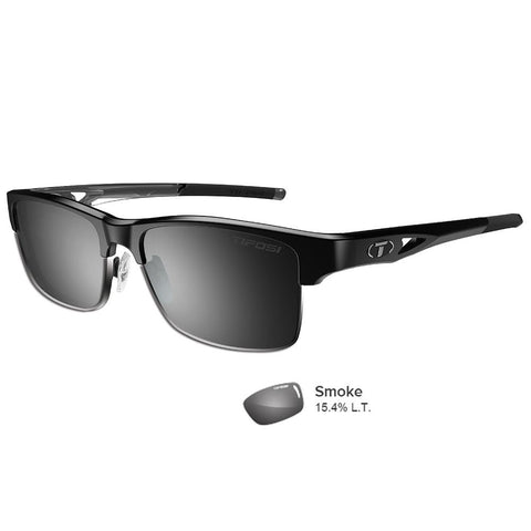 Tifosi Highwire Crystal Black Swivelink Sunglasses - Smoke