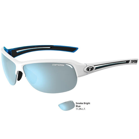 Tifosi Mira Skycloud Single Lens Sunglasses - Smoke Bright Blue