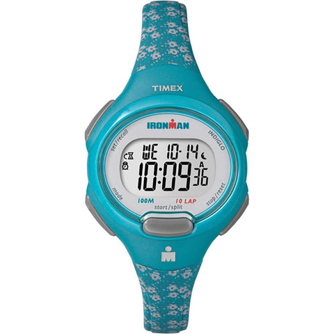 Timex IRONMAN&reg; Essential 10 Mid-Size Watch - Teal-Gray