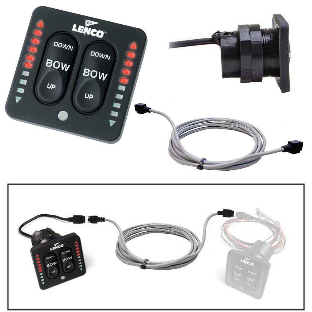 Lenco Flybridge Kit f- LED Indicator Key Pad f-All-In-One Integrated Tactile Switch - 40'