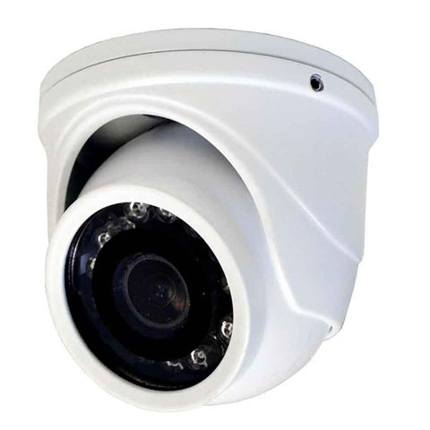 Speco HD-TV1 1080p Mini-Turret Color Camera 2.9mm Fixed Lens - White    Housing