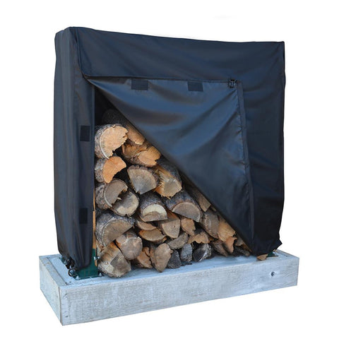 Dallas Manufacturing Co. 600D Log Rack Storage Cover - Model 4'