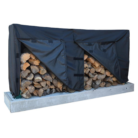 Dallas Manufacturing Co. 600D Log Rack Storage Cover - Model 8'